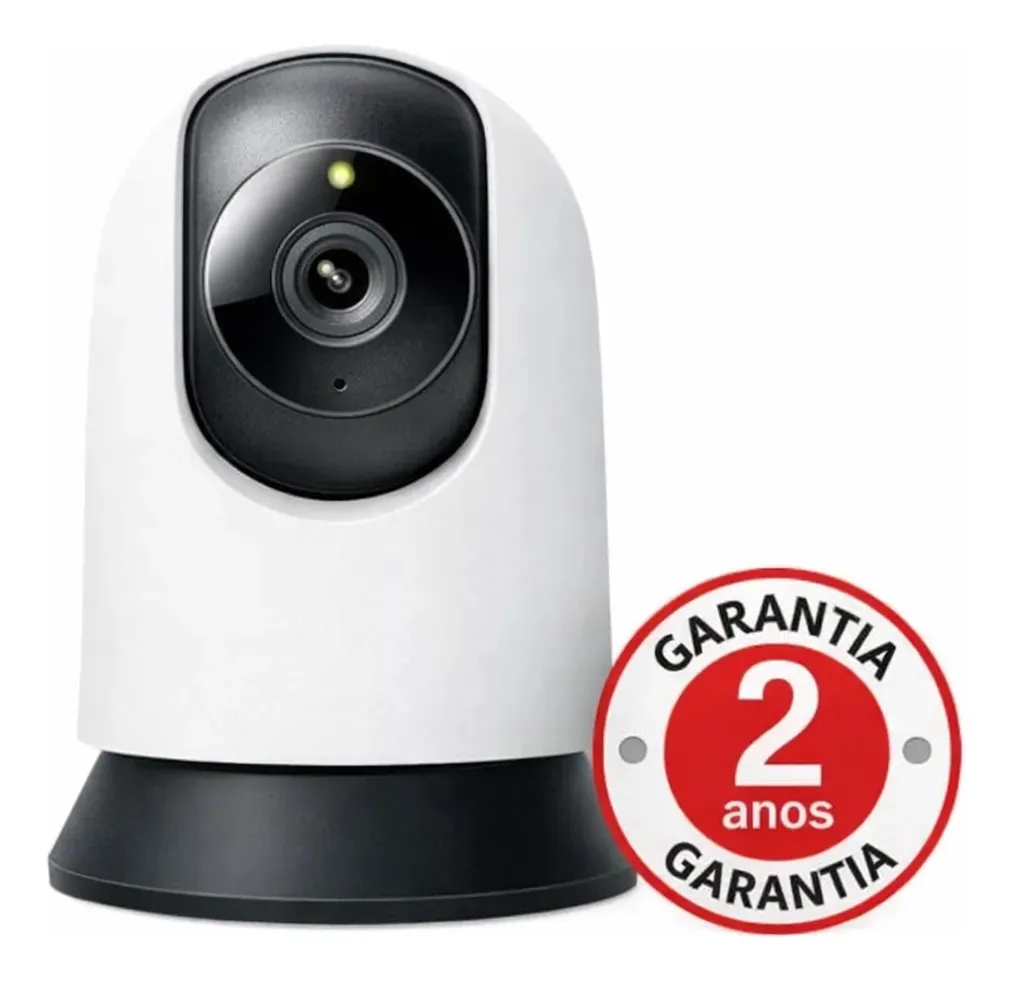 Câmera interna Mercusys MC210 branca com rotação 360 graus