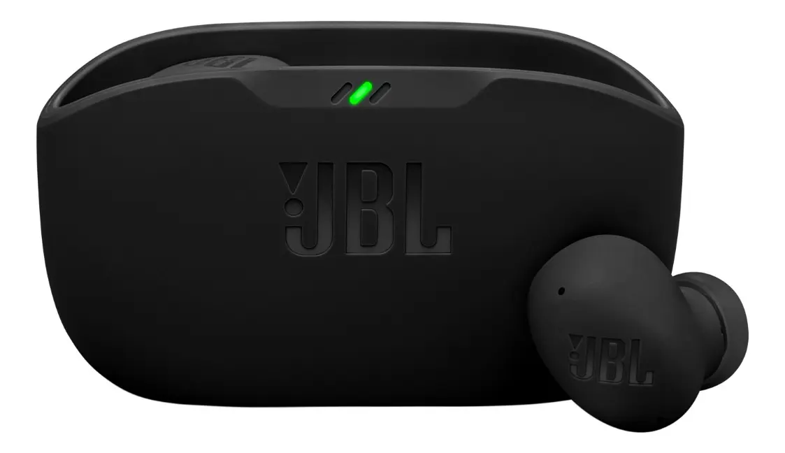 Fone de ouvido Bluetooth JBL Wave Buds 2 preto